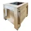 Outdoor Paletten Küchen Modul mit Gaskochfeld - Kombinierbar & Erweiterbar - Palettenmöbel – Bild 6