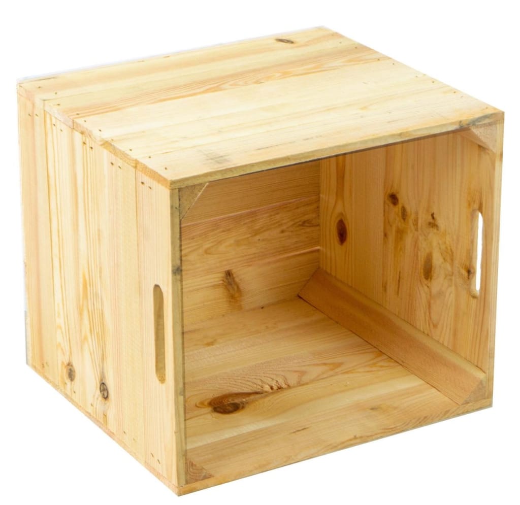 Holzbox Racktime Woodpacker 49x24,1x29,5cm, Natur,  Produktbild-Vorschau 3