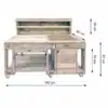 outdoor küche paletten-grilltisch-palettenmoebel