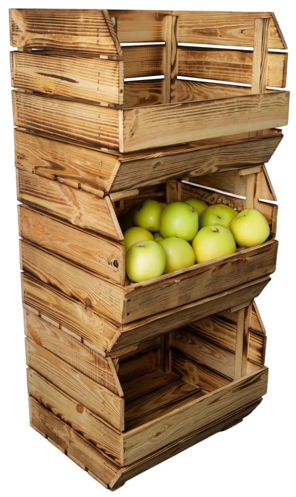 3er Set Kartoffelsteige | Gemsekisten - Obstkisten