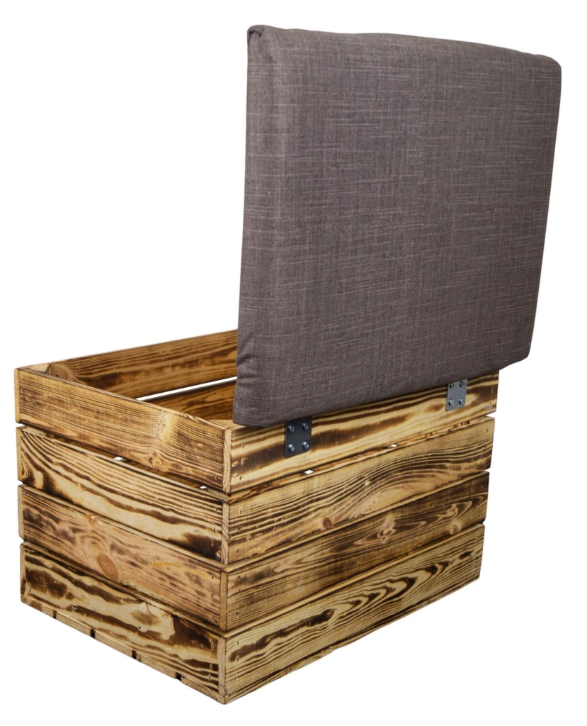 Luxus Sitztruhe Mit Stauraum Holz Ebenbild